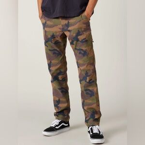 686 Everywhere Pants 34x32 ACT. 36x32 Camo Performance Stretch Slim Fit Packable